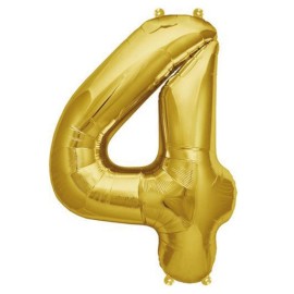 Globo Jumbo 34"  4 (Color a escoger)