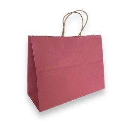 Bolsa Kraft Boutique Rosa