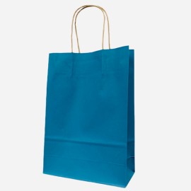 Bolsas Kraft Color Azul