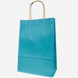 Bolsas Kraft Color Azul Cielo