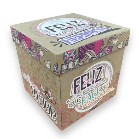 Caja con diseño