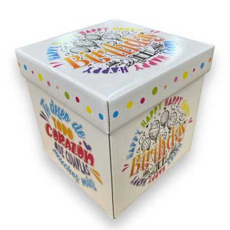 Caja con diseño
