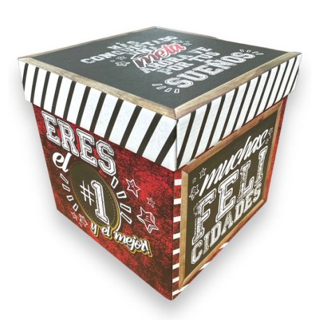 Caja con diseño Graduación 01