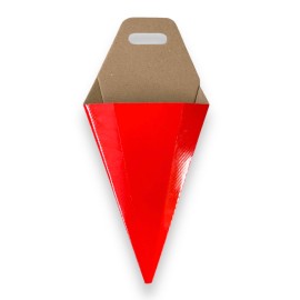 Caja Cono Roja
