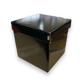 Caja cubo - Negro