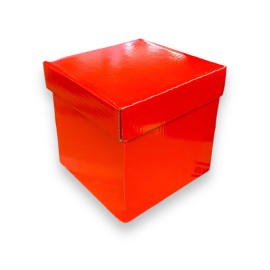 Caja cubo - Roja