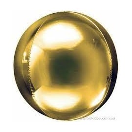 Esfera 10" Oro (2pz)