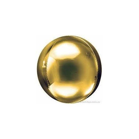 Esfera 10" Oro (2pz)