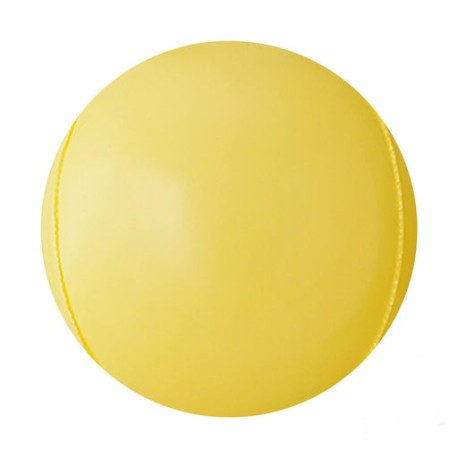 Esfera 24" Macarrón Amarillo